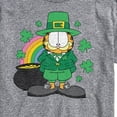 thumbnail image 3 of Garfield Rainbow Shamrocks Patrick's Day - Men's Short Sleeve Graphic T-Shirt, 3 of 5