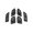 Model A 6PCS, variant on Car Multifunction Steering Wheel Buttons Control Switch For BMW 3 Series X1 E90 E91 E92 E93 E84 61316959893 61316959894