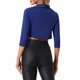 thumbnail image 3 of Boleros Inspire Chic para mujeres, chaquetas con cuello para vestido XL azul real, 3 of 5