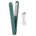 thumbnail image 1 of Fer à lisser portable à température constante et chauffage uniforme pour cheveux longs et courts, vert, 1 of 4
