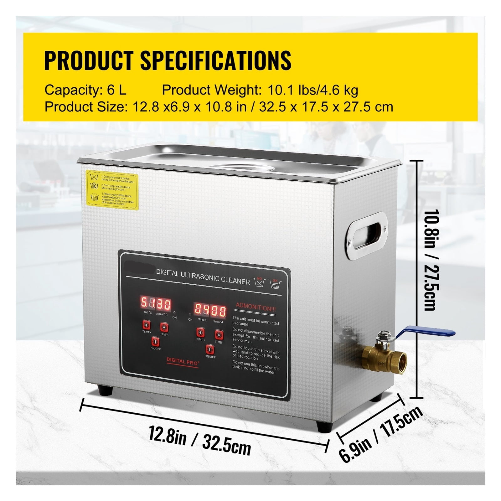 2L 3L 6L 10L 22L 30L Ultrasonic Cleaner Stainless Steel Portable Heated Cleaning Washing Machine Ultrasound Home Appliance