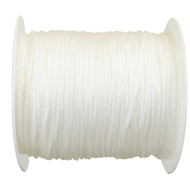 Lehigh Consumer 7535669 0.12 in. x 600 ft. Solid Braided Nylon Rope 