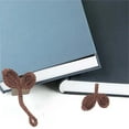 thumbnail image 2 of Kyusrd Summer All Home Savings!Handwoven Crochet Leaf Buds Multifunctional Crochet Accessories Bookworm Bookmarks Unique Headphone Accessories and Ties, 2 of 4
