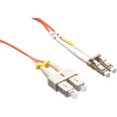 thumbnail image 2 of Axiom LC-SC Multimode Duplex OM2 50/125 Fiber Optic Cable - 70m - Orange - Network cable - LC multi-mode (M) to SC multi-mode (M) - 70 m - fiber optic - duplex - 50 / 125 micron - OM2 - riser - orange, 2 of 3