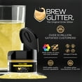 thumbnail image 6 of Brew Glitter - Yellow Edible Drink Glitter - Bold Sparkle, Beverage-Safe, 4g, 6 of 8