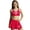 Rouge, variante sur Ensemble de Shorts pour Bébé Garçon Style Jupe d'Été pour Enfants Style Maillot de Bain Trois Pièces pour Petites Filles