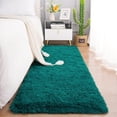 thumbnail image 1 of Alfombra Chicrug Pasillera de Felpa Suave Verde Azulado 61x152 cm, 1 of 7