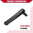 thumbnail image 7 of Unique Bargains NO.7221A069HA Left Side Door Pull Handle for Mitsubishi Eclipse 2006-2012 Durable Plastic Black Left Black, 7 of 7