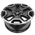 thumbnail image 3 of For 2013-2023 Chrysler Pacifica 17 Inch Machined Face with Painted Inlay Black Rim - OE Direct Replacement - Road Ready Car Wheel, 3 of 9