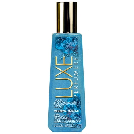 Herbal Jasmine Perfume - Verbena Jasmine by Luxe Perfumery, Shimmer Mist for Women, 8 oz.