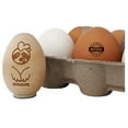 thumbnail image 1 of Natural Label Egg Chicken Rubber Stamp - Small 3/4 Inch, 1 of 7