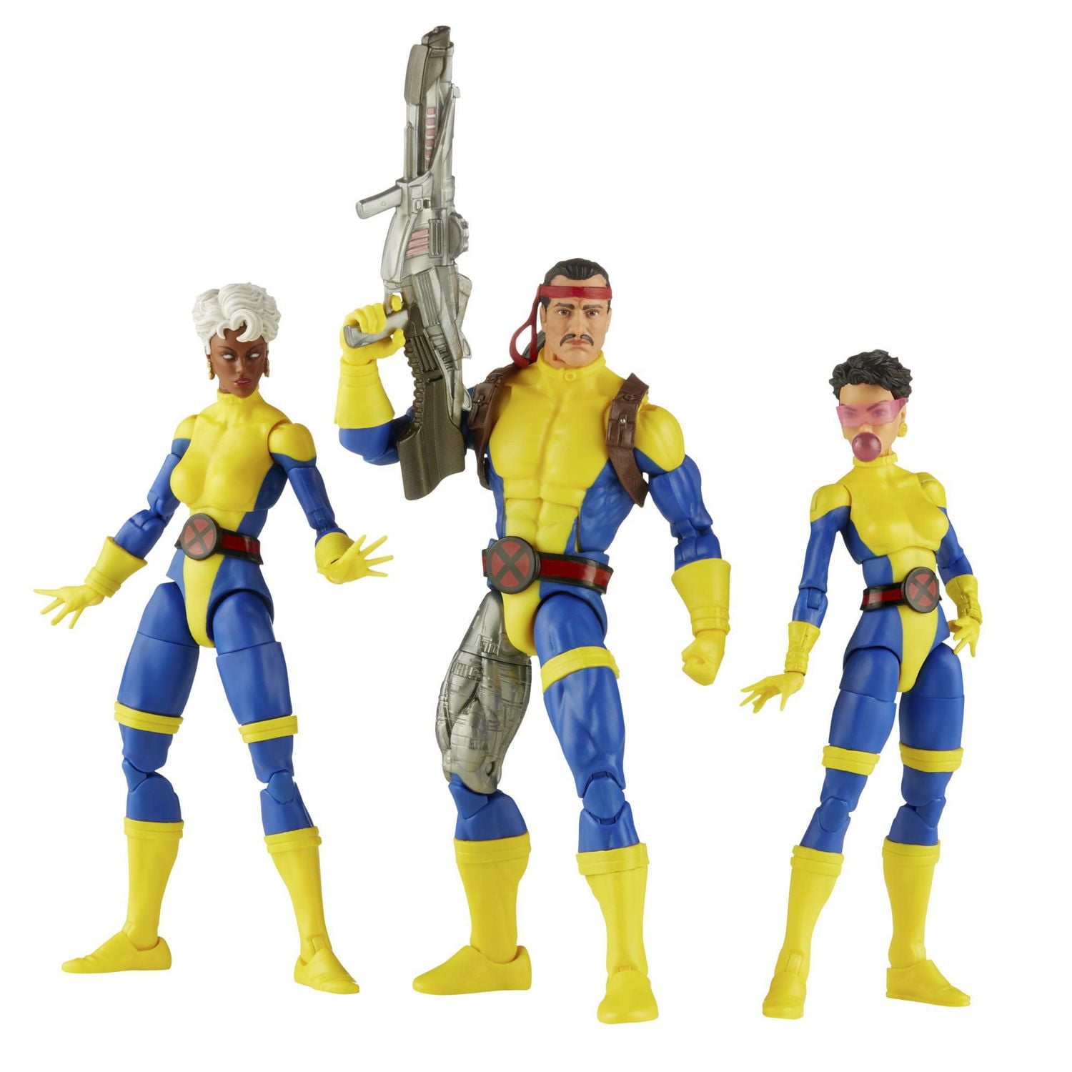 Hasbro Marvel Legends Series: Marvel’s Forge, Storm, & Jubilee X-Men Action Figures (6”), Ages 4 and Up