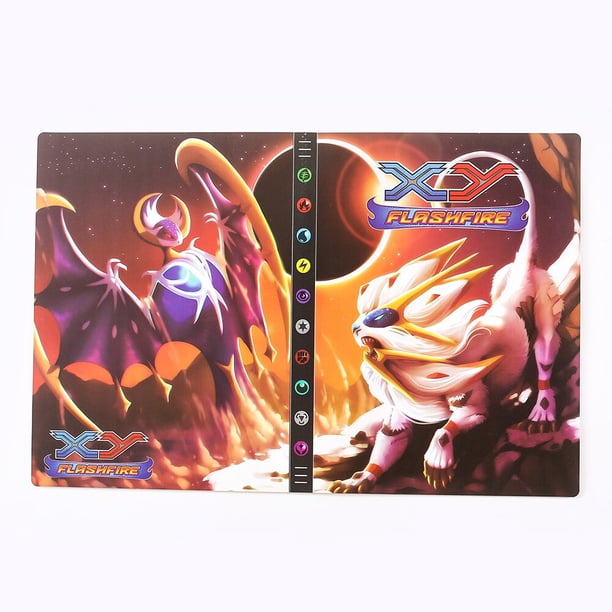 Álbum de cartas de Pokémon Grande, Charizard Carpeta de colección de juegos, VMAX GX EX, 25th Pokemon 9 Pocket 432 Fivean unisex