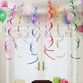 thumbnail image 2 of 12PCS Hanging Swirl Decorations, Colorful Circle Swirl Streamers Garland Party Supplies for Birthday Party Decorations Graduation Baby Shower Wedding Holiday Decoration, 2 of 5