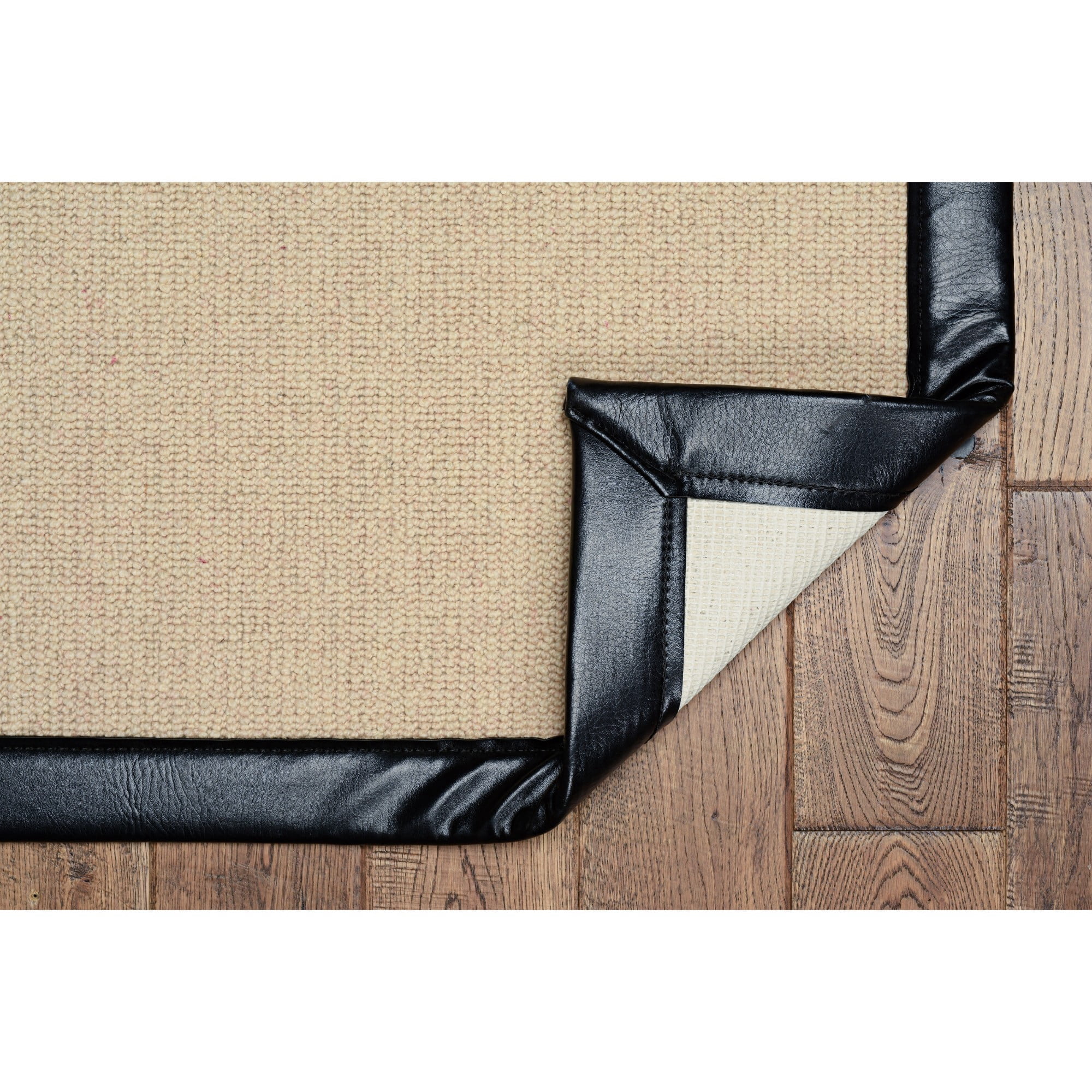 Contemporary Home Living 1.75' x 2.75' Tufted Solid Bordered Rectangular Area Throw Rug - Brown and