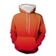 thumbnail image 3 of Sudadera con capucha para hombre, estilo casual, a la moda, con cuello redondo, bolsillos y estampado degradado, sudadera de manga larga con capucha, blusa de poliéster para hombre, 3 of 5
