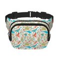 thumbnail image 1 of Easygdp Sea Animal Fanny Packs para Mujeres y Hombres, Bolsa de Cinturón, Bolsos de Cruz para Trabajo/Correr/Senderismo, 1 of 9