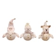 thumbnail image 6 of hengsof Snowman Christmas Decorations Indoor Snowman Figurines Decor Christmas Holiday Winter Ornament Christmas Snowman Figurines Table Decorations Gifts, 6 of 6
