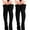 Black, variant on Thigh High Stockings, Knitted Thick Mohair Over-The-Knee Socks for Fall & Winter Comfort, 100cm