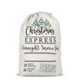 thumbnail image 1 of 10 MOQ personalizado Santa Sacks sublimación ornamento en blanco decoración dinosaurio bolsa de Navidad con logotipo, 1 of 4