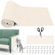 thumbnail image 1 of Alfombrilla para rascar para gatos, 118 x 15.7 pulgadas, autoadhesiva, recortable, con 20 tornillos, protector de muebles para gatos interiores, sofá, pared y árbol de gatos, 1 of 7