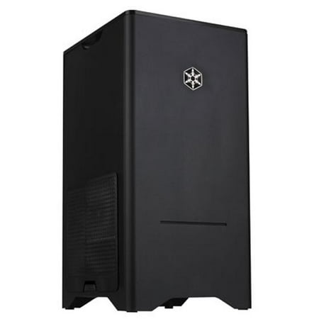 Silverstone Technology FT03B Fortress Tower PC Case with Super Small Footprint Design - (Best Small Pc Case)