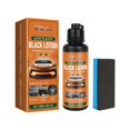 thumbnail image 1 of Homonth Restaurador de Plásticos Automotrices, Acondicionador para Interiores, Limpiador de Tableros, Consolas y Paneles, Acabado Negro Brillante con Esponja, 100ml, 1 of 6
