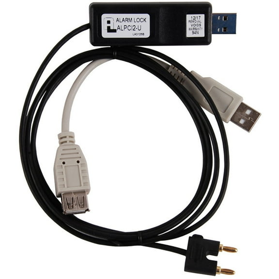 Alarm Lock AL-PCI2-U Computer Interface Cable USB Connection includes DL-Windows