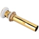 thumbnail image 4 of Tapón de desagüe para lavabo, antiobstrucción, accesorio para desagüe de baño, antidesbordamiento, dorado (aleta con orificio), 4 of 14
