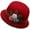 Red, variant on Zmeidao 2023 Winter Women's Flowers Knitted Woolen Hat Ear Protection Wool Hat For The Elderly Knitted Hat