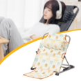 thumbnail image 2 of Luzkey Dossier de Lit Soutien du Dos Réglable Portable Changement d'Angle Fauteuil Inclinable Sans Pieds Cale pour Lecture Assise Manger Se Reposer Plage Ethnique, 2 of 4