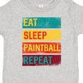 thumbnail image 4 of Inktastic Eat Sleep Paintball Repeat Boys or Girls Toddler T-Shirt, 4 of 5