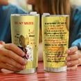 thumbnail image 6 of Sisters Gifts from Sister - Birthday Gifts for Sister from Big/Little Sister- Christmas, Mother''s Day, Brother, Soul Sister, Best Friend - Stainless Steel To my Sister Sunflower Tumbler 20 oz, 6 of 6
