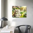 thumbnail image 4 of Orinice Cute Cat Fine Art Aesthetic Poster & Print Wall Painting for Home Decor 16x12in, 4 of 6