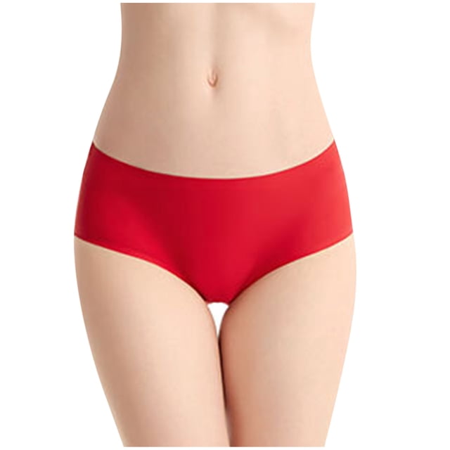 Yuyuzo Womens Underwear Briefs Low Waisted Full Coverage Stretch Soft Comfy Solid Color Everyday Panties