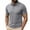 Gray, variant on Men's Embroidered Logo Short Sleeve Golf Shirt, Minimalist Design for Casual Business and Daily Purple L