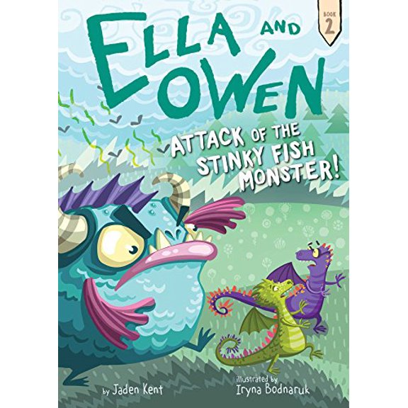 Pre-Owned Ella and Owen 2: Attack of the Stinky Fish Monster!, 9781499803945, 149980394X, Hardcover, Illustrated edition