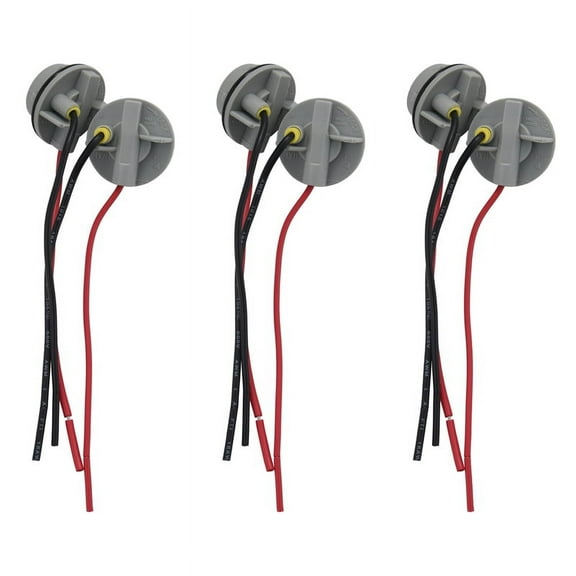 6Pcs 1156 Bay15D Lamp Holder Bulbs P21/5W Adapter Base Socket Connector Plastic Car Accessories for Brake Light