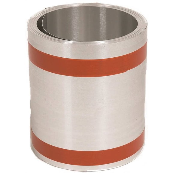 Amerimax 70408 Roll Valley Flashing, 10 ft OAL, 8 in OAW, Galvanized Steel