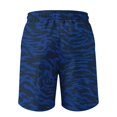 thumbnail image 6 of Satingcolo Mens Mesh Camo Graphic Shorts Vintage Designer Workout Shorts Casual Cool Streetwear Waist Pants Dark Blue M, 6 of 6