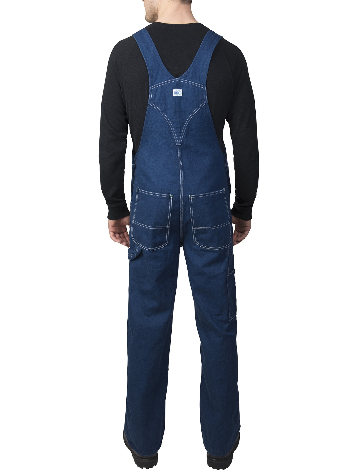 Big Men's 100% Cotton Rigid Denim Bib Overall