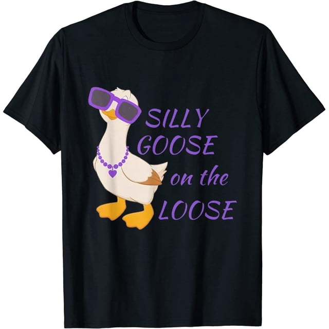 Silly Goose On The Loose - playera de regalo divertida para niños y niñas