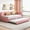 Pink, variant on Bellemave Twin Size Daybed with Trundle, Linen Upholstered Daybed with Twin Trundle, Twin Size Sofa Bed Frame for Bedroom Guest Room Living Room(Gray)