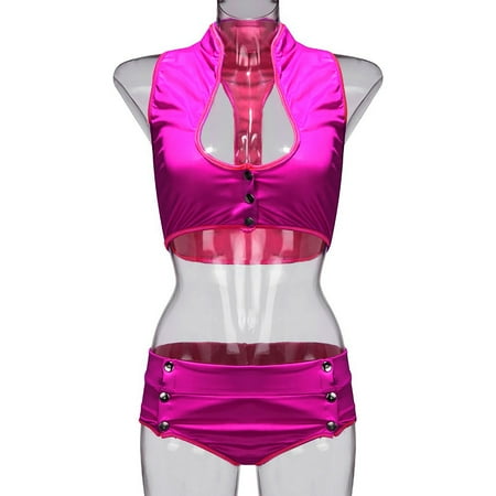 

Sexy Underwear Set Thong Panties Pajamas Women Lingerie Satin Brief Underpant