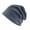 Blue, variant on harmtty Solid Color Hat Men Women Spring Autumn Pile Hat Solid Color Brimless High Elastic Knitting Beanie Hat Fashion Accessories Black