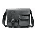 thumbnail image 1 of Bolso Mensajero Lab.G De Cuero De  gris, 1 of 5