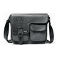 thumbnail image 1 of Bolso Mensajero Lab.G De Cuero De  gris, 1 of 5