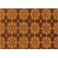 thumbnail image 1 of Ahgly Company Indoor Rectangle Abstract Orange Modern Area Rugs, 2' x 3', 1 of 4