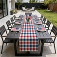 thumbnail image 2 of XGFHYJEH 4th of July Decorations - Patriotic Table Runner for Home - Memorial Day Decorations - 250th Anniversary Fourth of July Accessories Decor Party Supplies Indoor Outdoor, 2 of 5