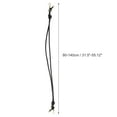 thumbnail image 2 of Unique Bargains 1 Pc Fashionable Handbag Strap for Office Black PU Metal, 2 of 4